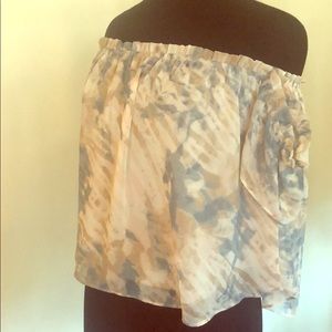 Off the shoulder tank top